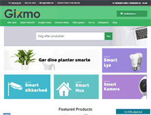 Tablet Screenshot of gixmo.dk